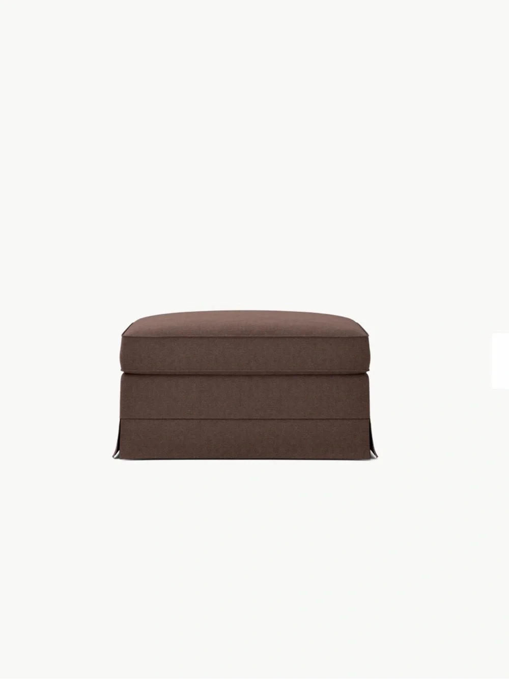IKEA Ektorp Ottoman Slipcover in Jonsboda Brown